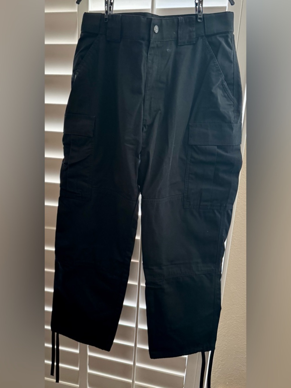 5.11 Tactical Black Cargo Pants with Multiple Pockets